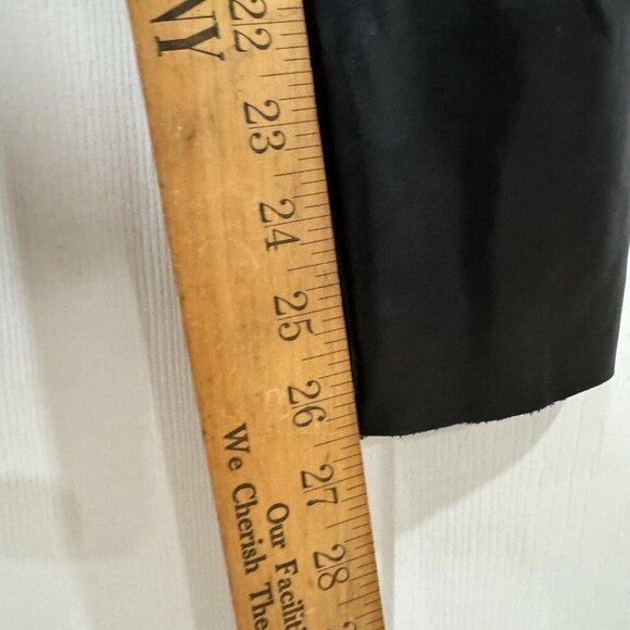 ZARA Faux Leather Leggings Skinny Pants‎ Side Zipper Slit Size Large L - Picture 10 of 10